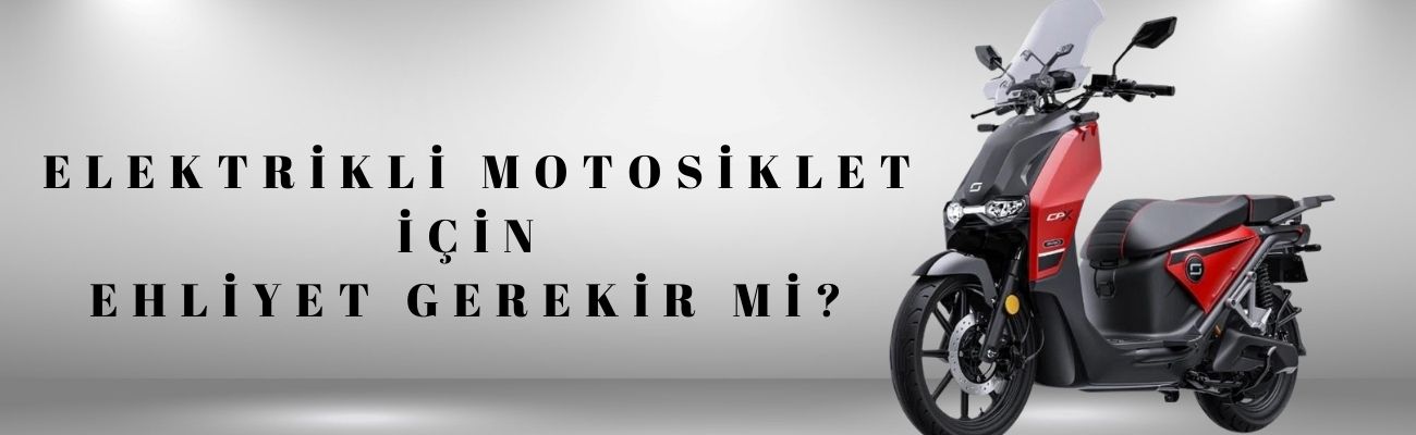 Elektrikli Motosiklet Plaka Gerekir mi