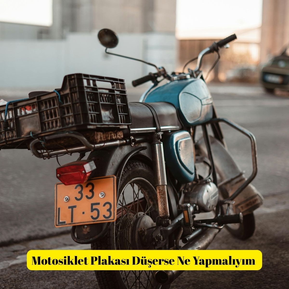 Motosiklet Plaka Düşerse Ne Olur?