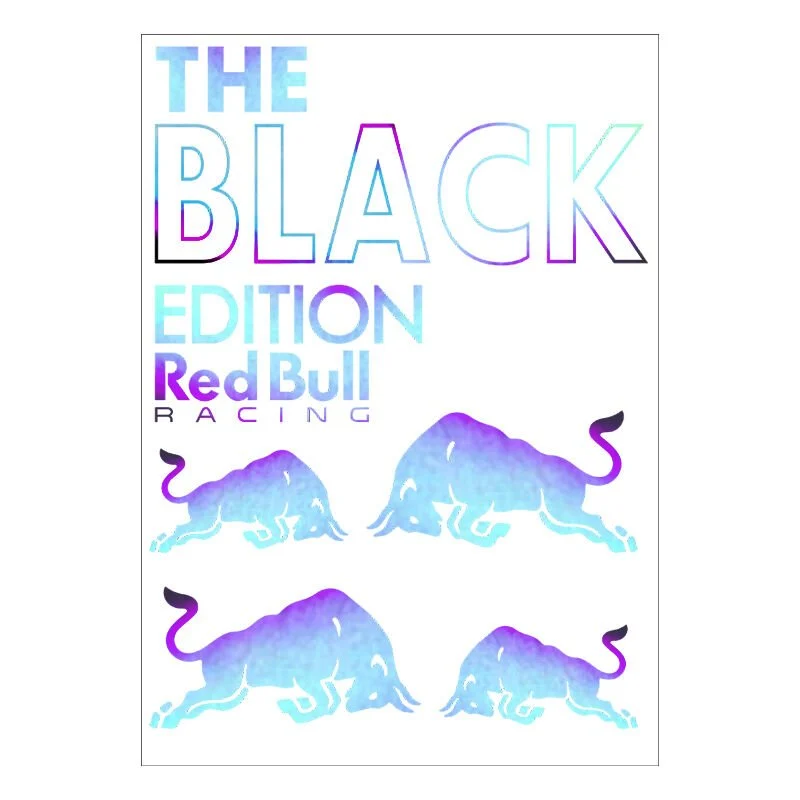 A4 Hologram Sticker 139 Black Tek Paket Sticker