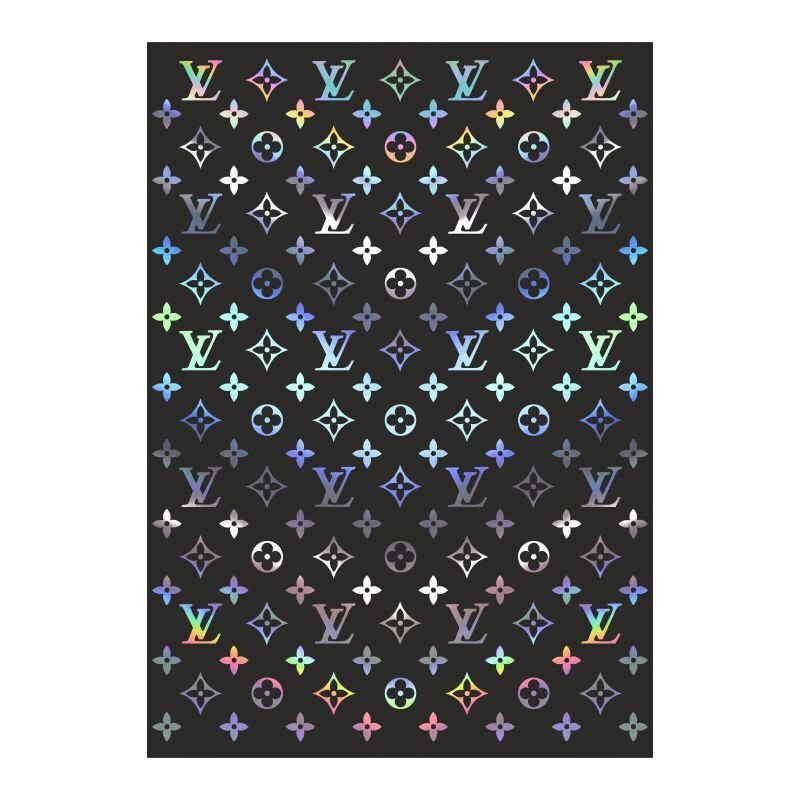 A5 Hologram Sticker 074 Tek Paket Çoklu Sticker
