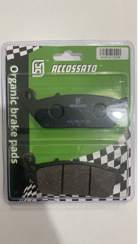 Accossato Ön Fren Balatası Organik Agpa72or Honda Adv350 Xmax 250 10-17 Forza 250 18-21 Xmax 400 X-cıty Nc750 Fjs400 Honda Sh125i 600 014 196 Accossato Ön Fren Balatası Organik Agpa72or Honda Adv350 Xmax 250 10-17 Forza 250 18-21 Xmax 400 X-cıty Nc750 Fjs400 Honda Sh125i 600 014 196