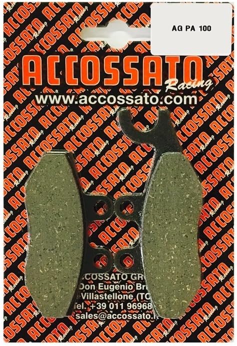Accossato Organik Fren Balatası Agpa100or Arka Pıaggıo Beverly 400 23-24