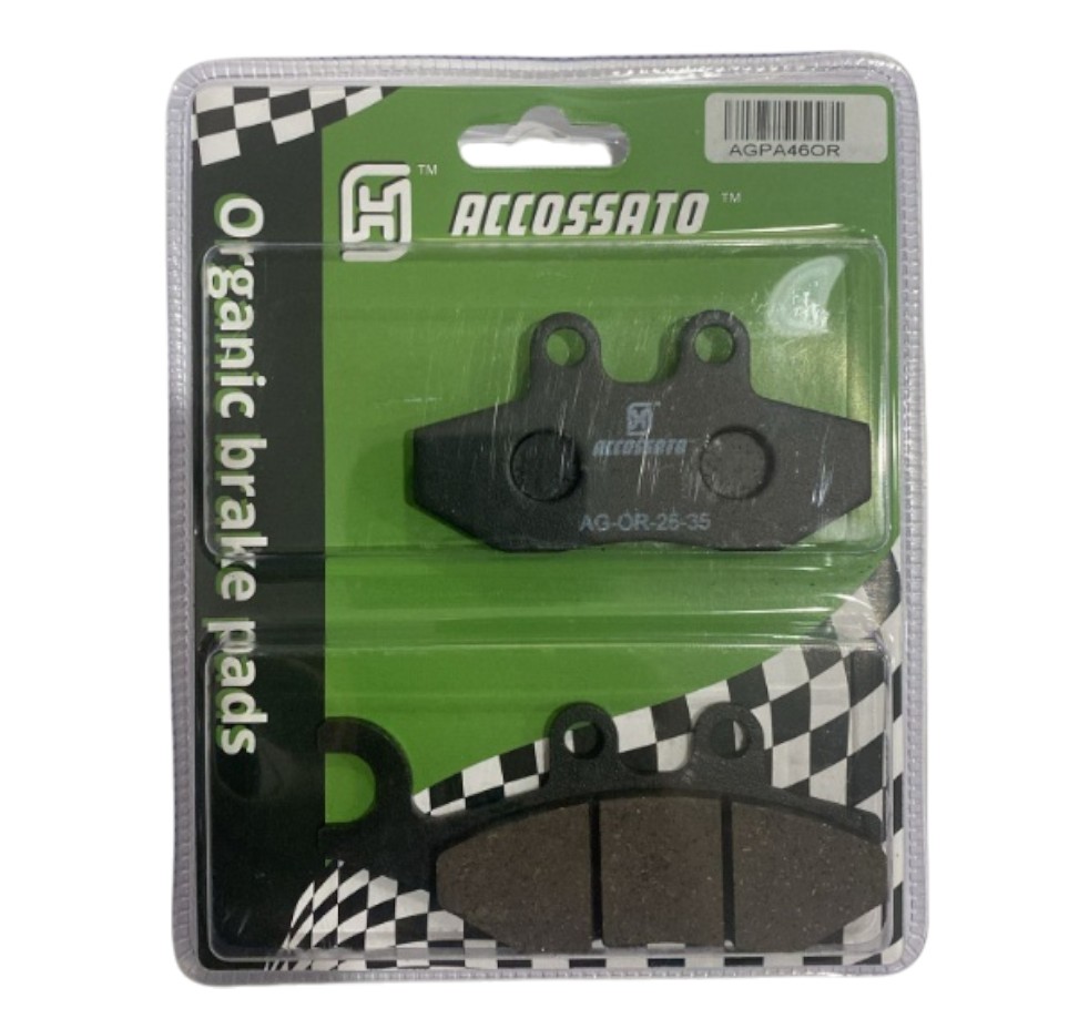 Accossato Organik Fren Balatası Agpa46or Pıaggıo Vespa 50 100 125 150 200 250 300 350 400 500 X7 X8 X9 Mp3 Gts Beverly Fly Prımavera Lıberty (293)