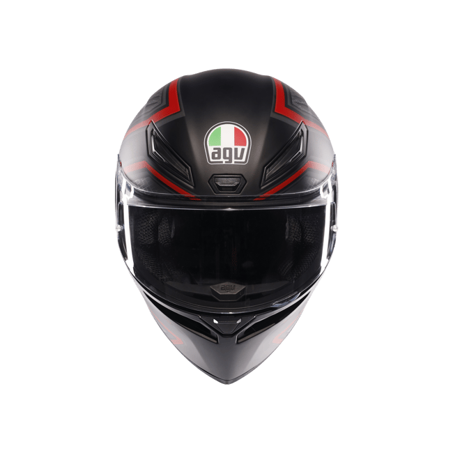 Agv K1 S Sling Kapalı Kask Mat Siyah-kırmızı X-LARGE