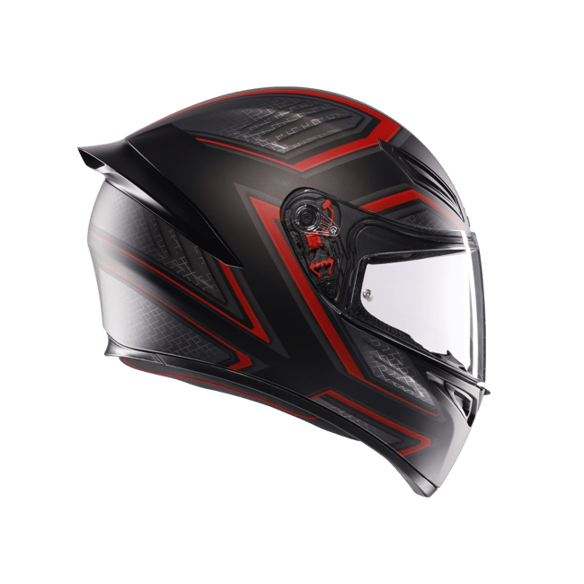 Agv K1 S Sling Kapalı Kask Mat Siyah-kırmızı X-LARGE