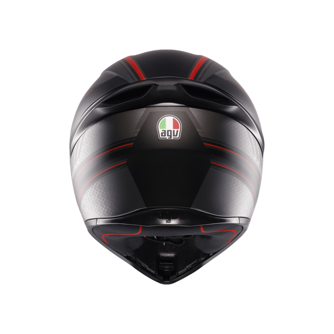 Agv K1 S Sling Kapalı Kask Mat Siyah-kırmızı X-LARGE