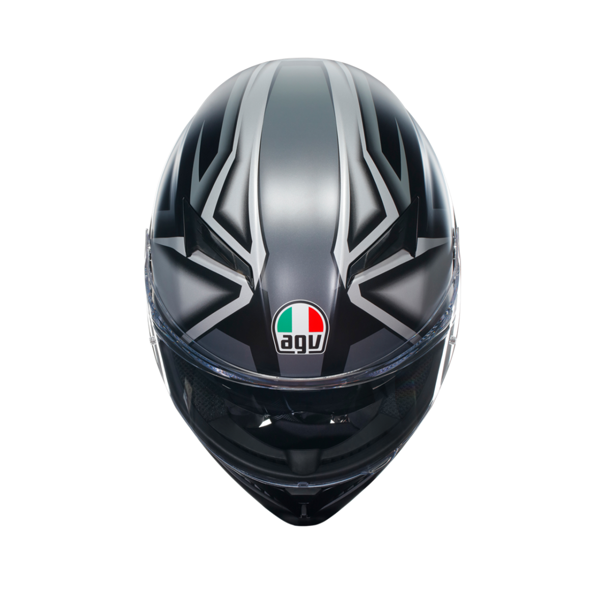 Agv K3 Compound Kapalı Kask Mat Siyah-gri