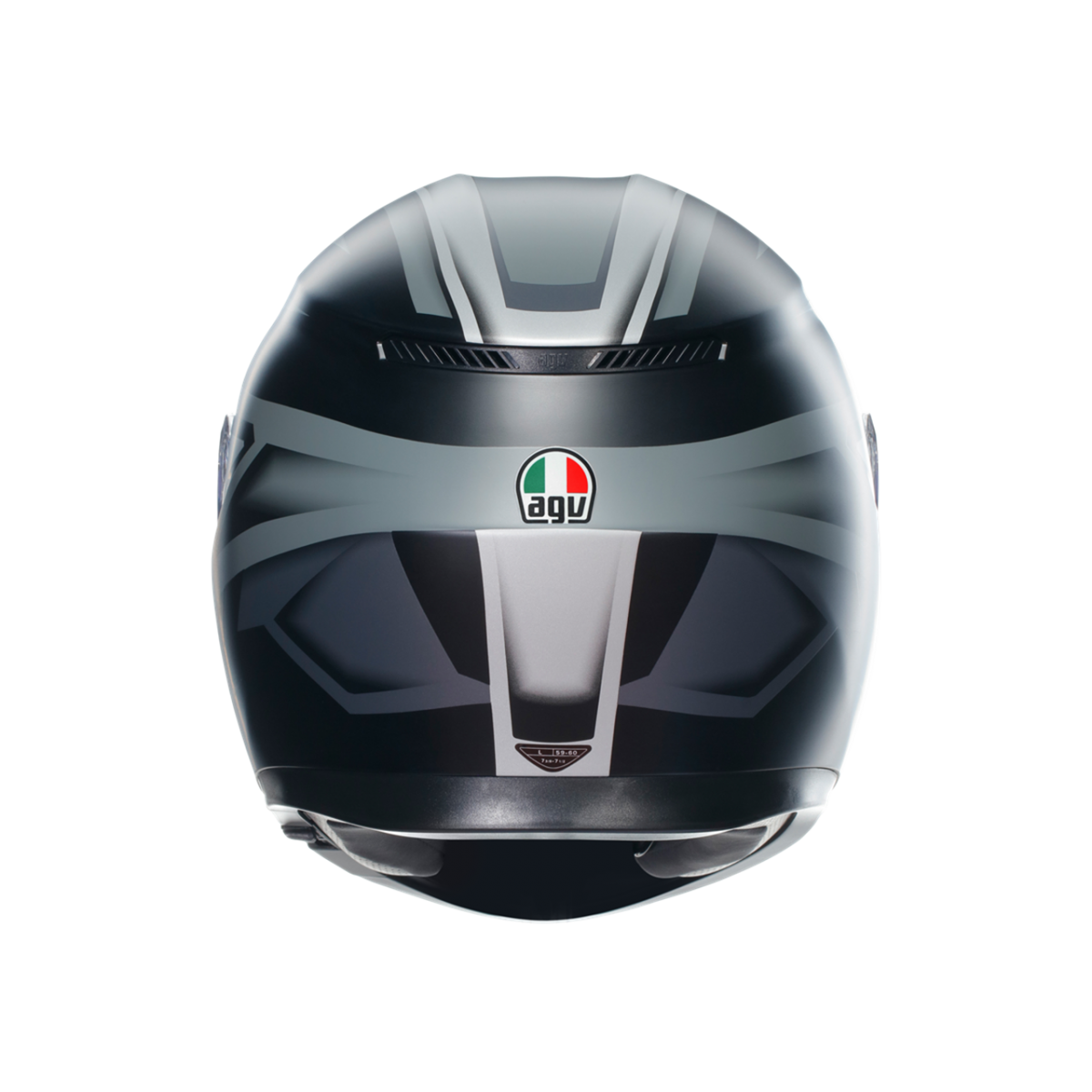 Agv K3 Compound Kapalı Kask Mat Siyah-gri