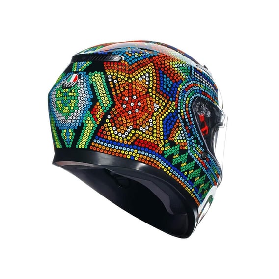 Agv K3 Kapalı Kask Rossı Wınter Test 2018
