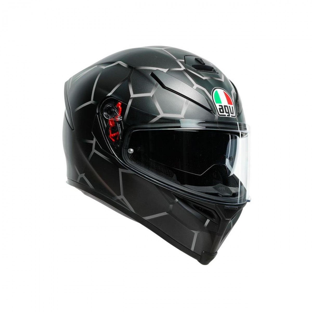 Agv K5 S Kapalı Kask Vulcanum Gri