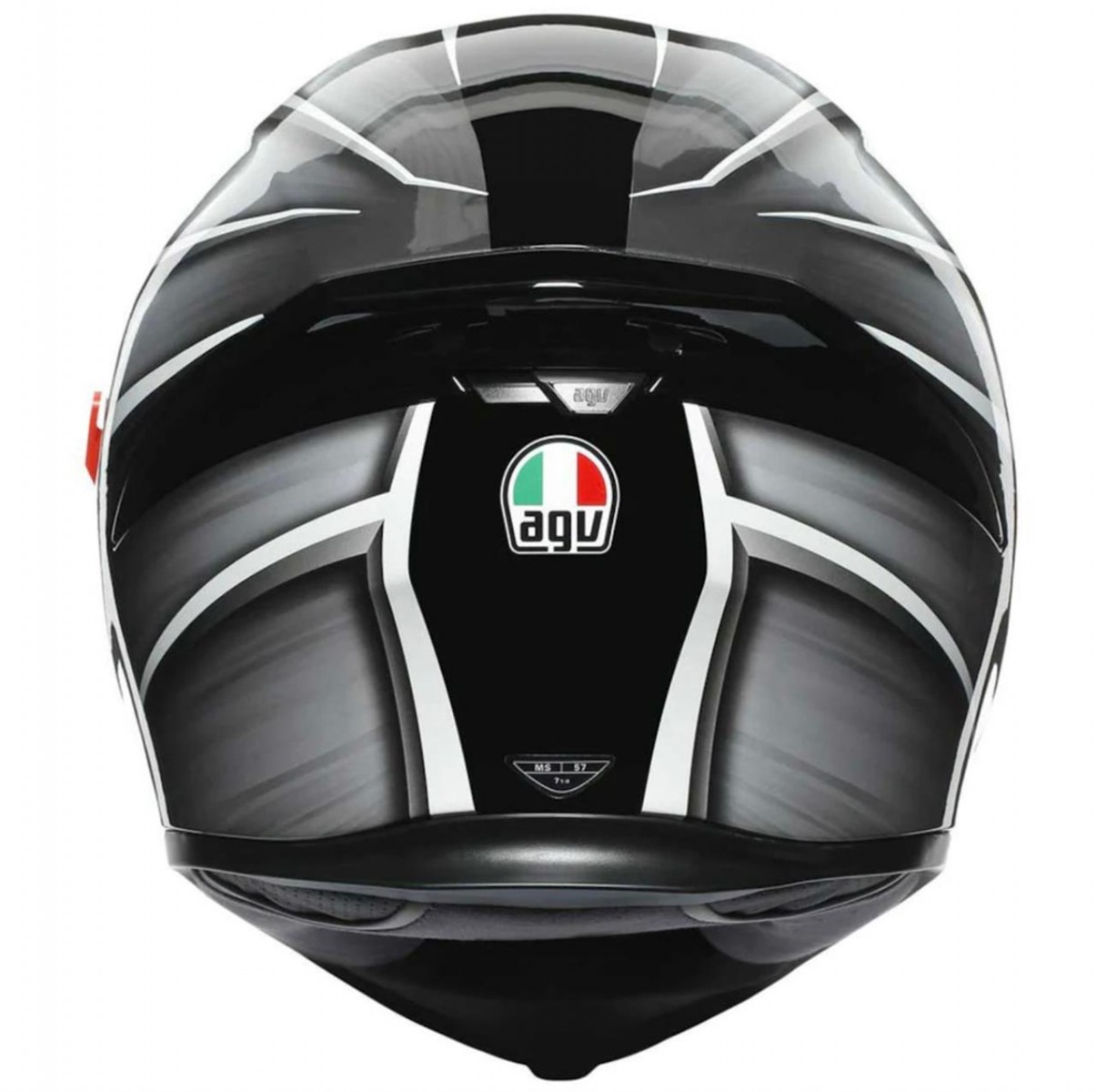 Agv K5 S Tempest Kapalı Kask Siyah-gümüş Agv K5 S Tempest Kapalı Kask Siyah-gümüş