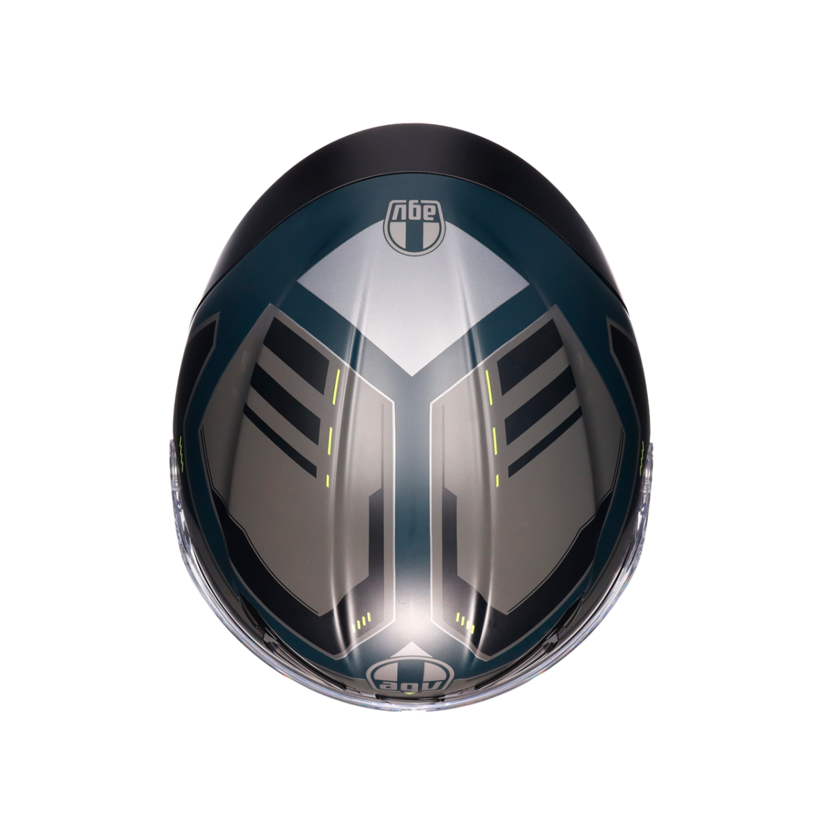 Agv K6 S Enhance Kapalı Kask Mat Gri-sarı