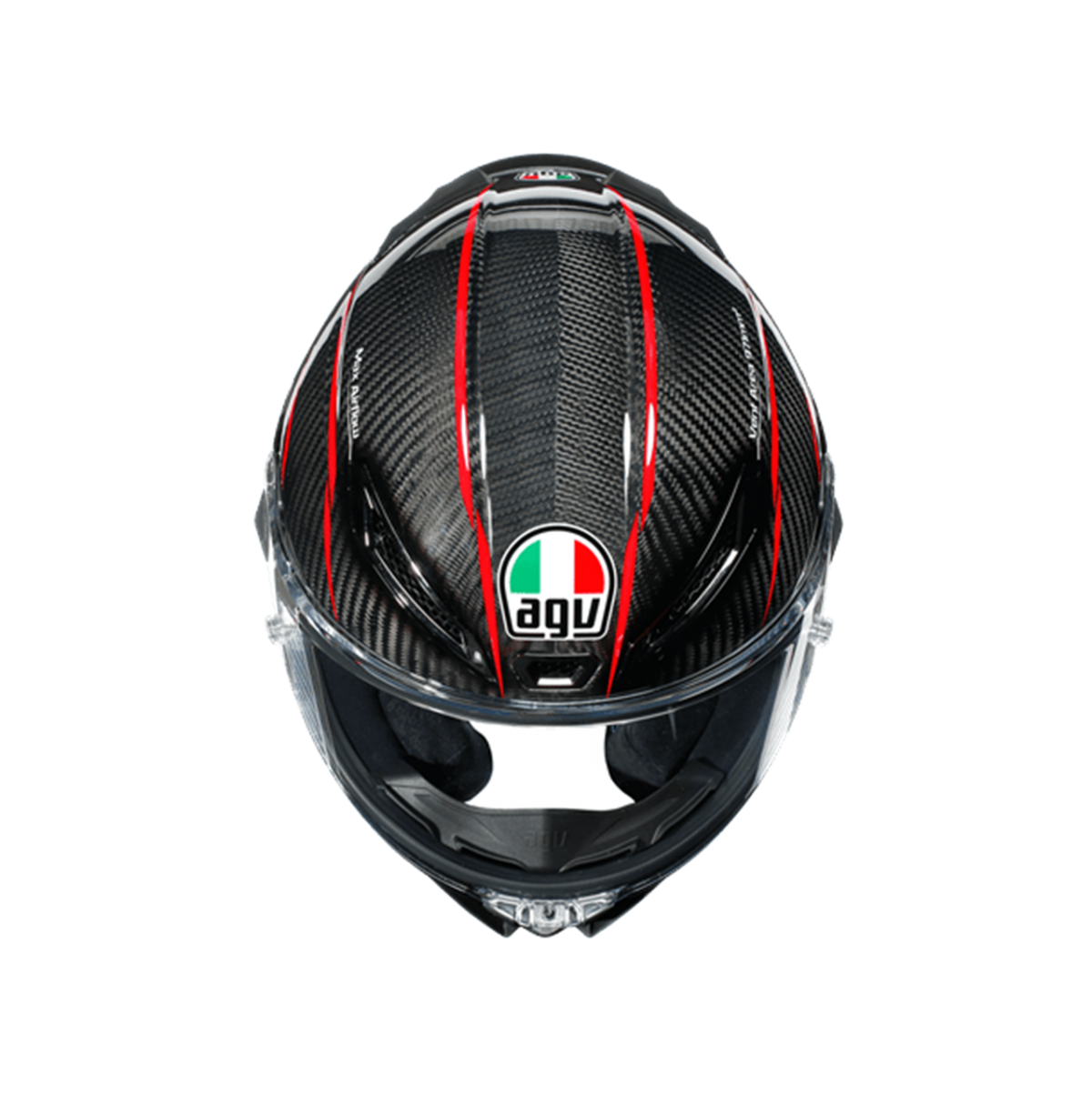 Agv Pısta Gp Rr Performance Carbon Kapalı Kask Kırmızı LARGE