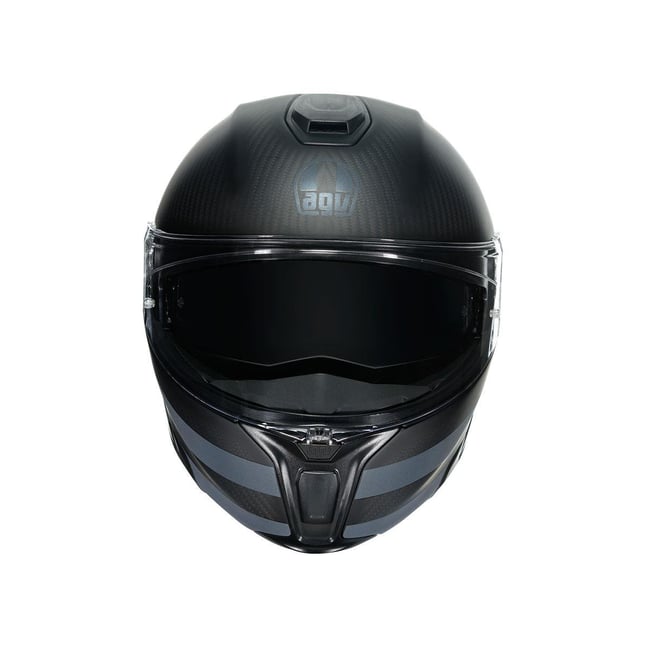 Agv Sportmodular Multı Çene Açılır Kask Karbon-siyah