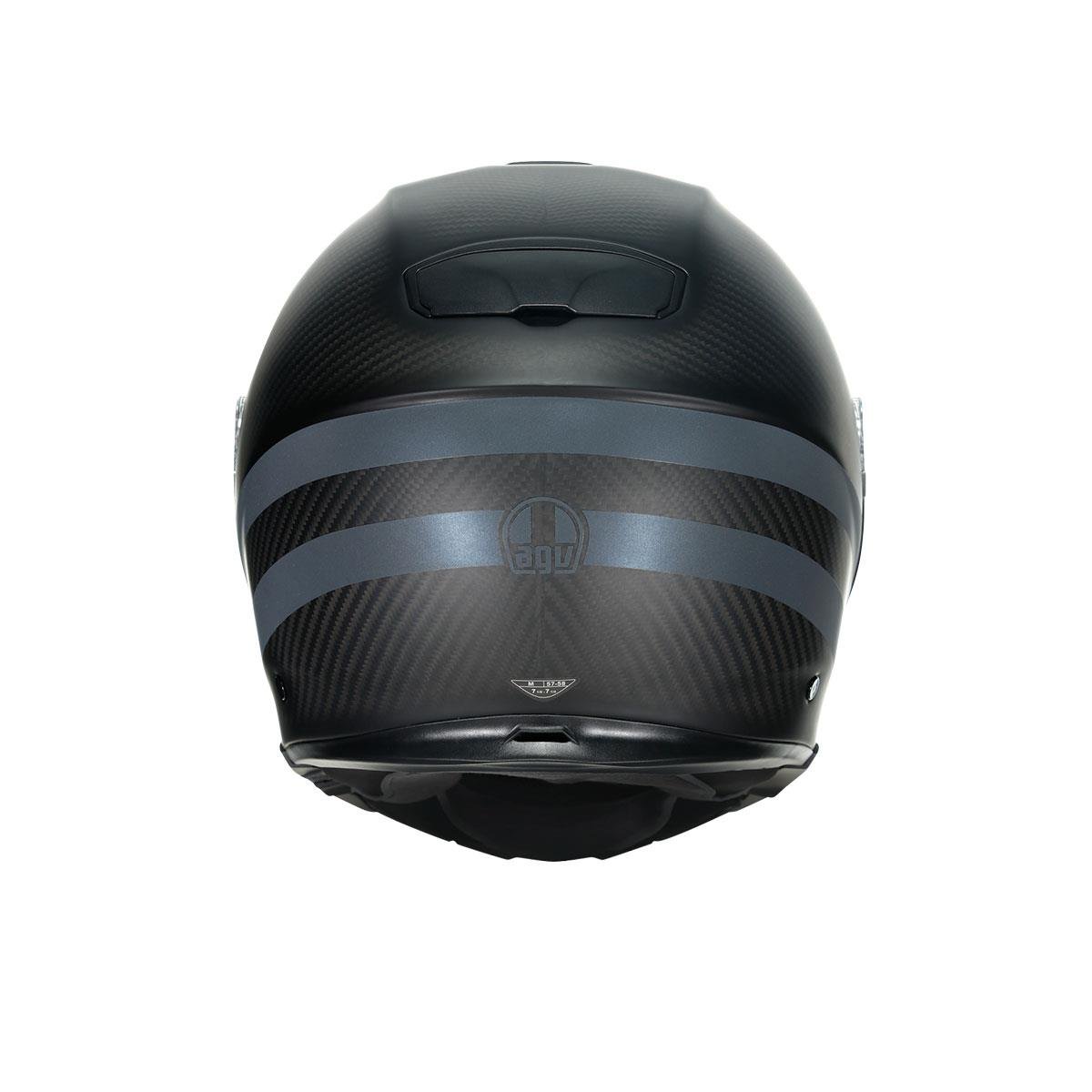 Agv Sportmodular Multı Çene Açılır Kask Karbon-siyah