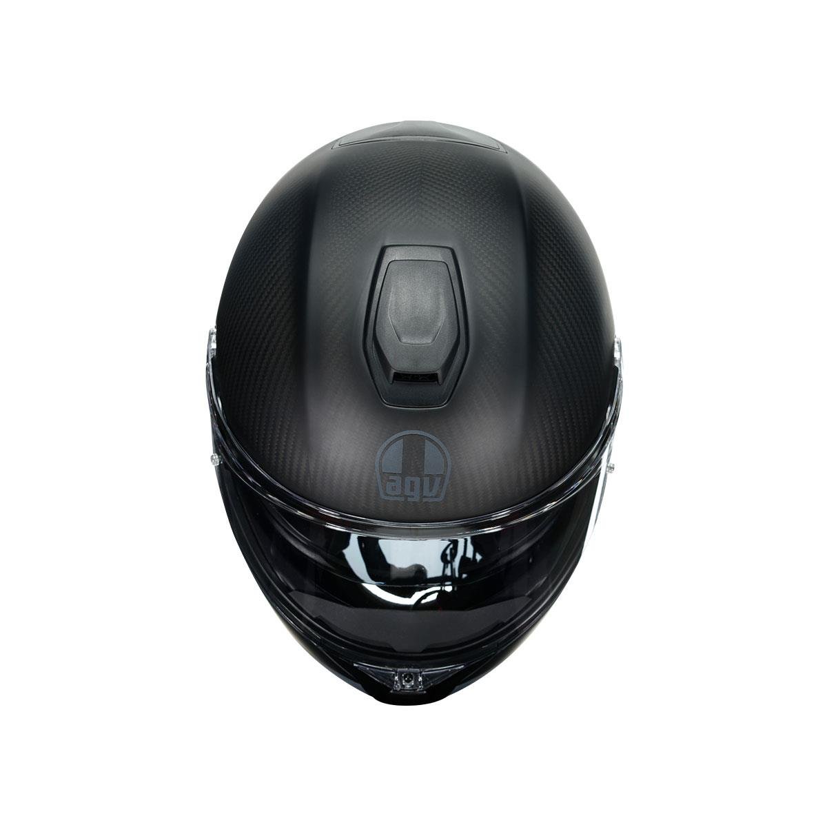 Agv Sportmodular Multı Çene Açılır Kask Karbon-siyah