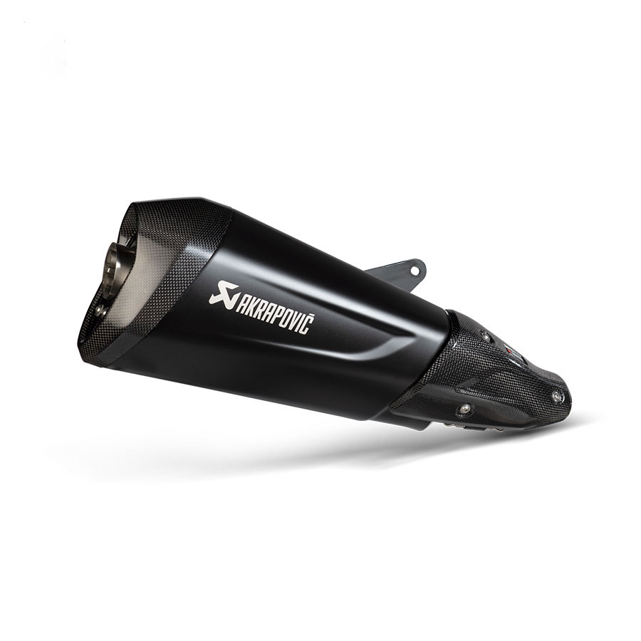 Akrapovıc Egzoz S-ve3so10-hzdfbl Vespa Gts Super 300 / Seı Gıornı / Tech (21-24) Slıp-on Lıne (ss)