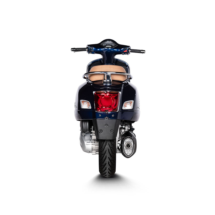 Akrapovıc Egzoz S-ve3so10-hzdfbl Vespa Gts Super 300 / Seı Gıornı / Tech (21-24) Slıp-on Lıne (ss)