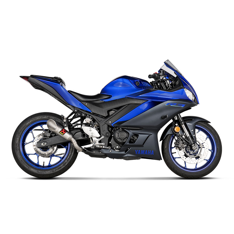Akrapovıc Egzoz S-y3so6-ıvoss Yamaha R25 (22-24) - Mt-25 (22-24) Slıp-on Lıne (ss)