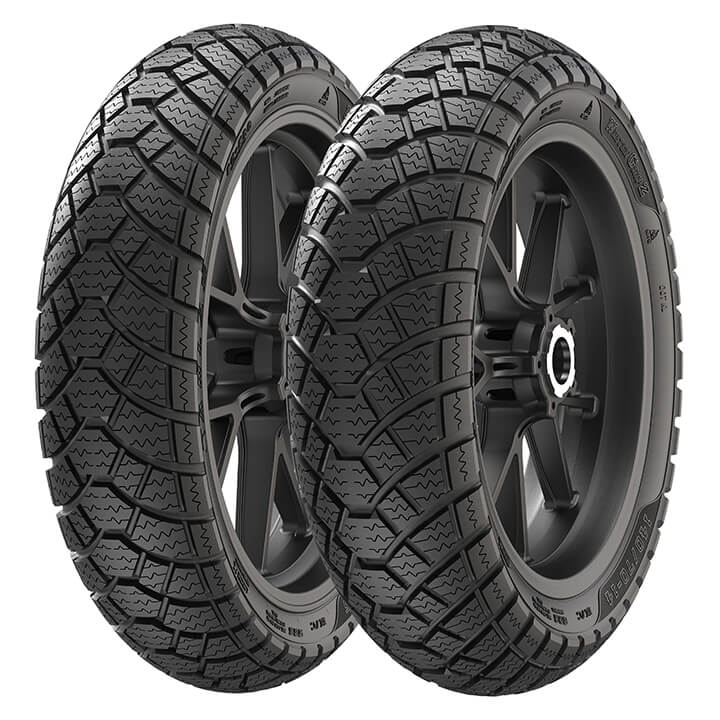 Anlas Motosiklet Kış Lastiği Dubleks Sc-500 3.50-10 Arka Kuba Bluebird