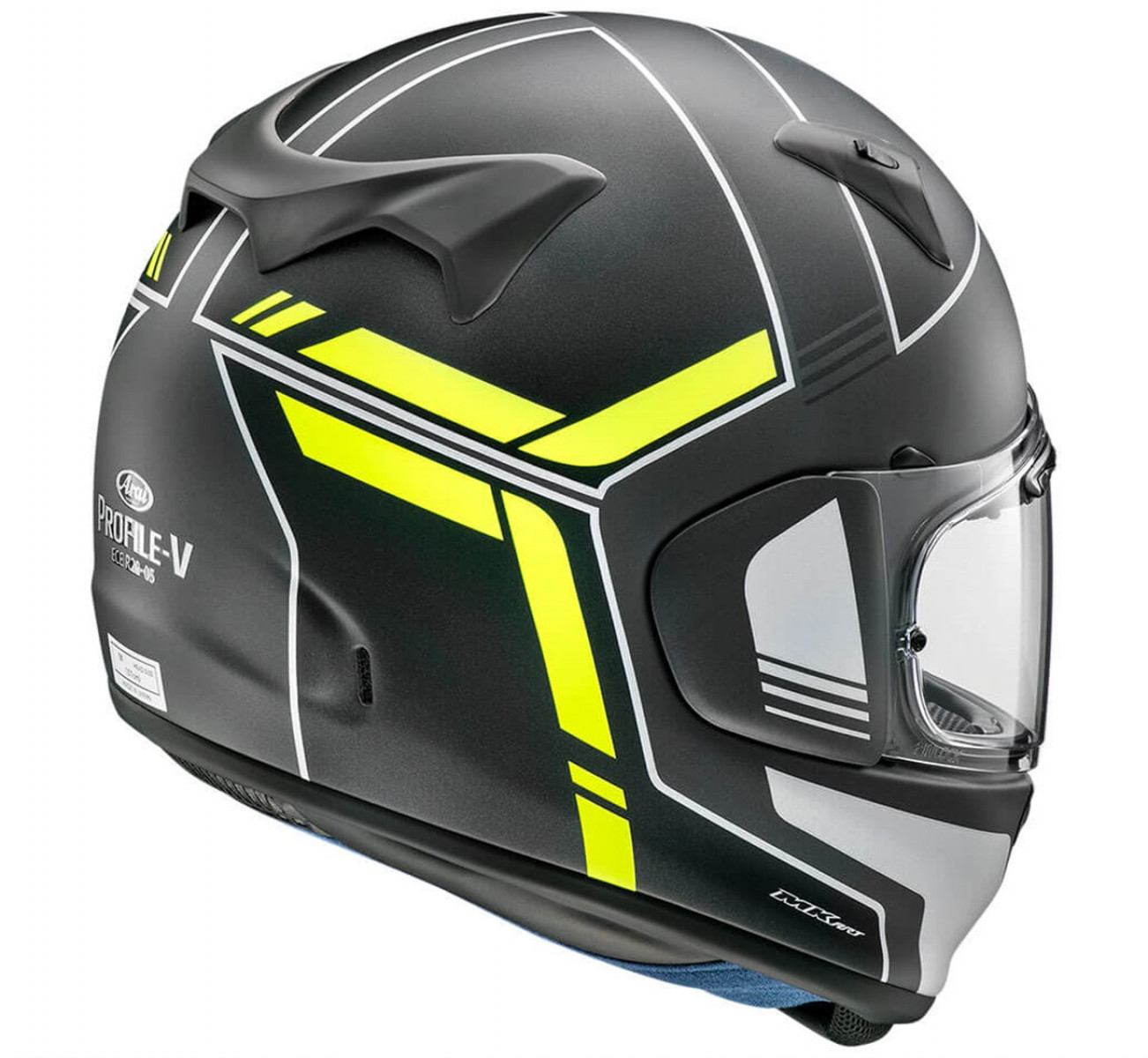 Araı Profıle-v Tube Kapalı Kask Siyah-neon Sarı