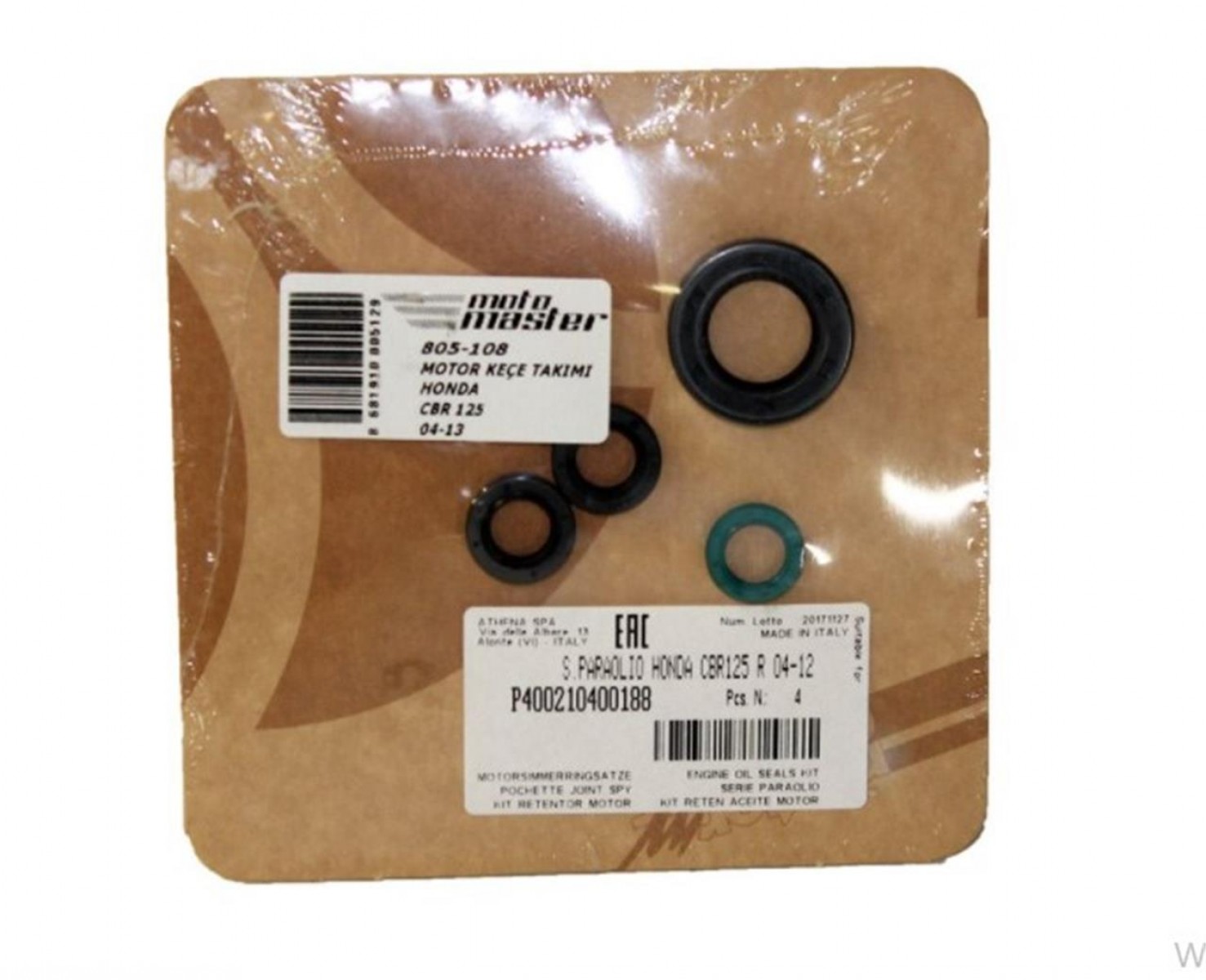 Athena Yağ Keçe Seti Honda Cbr 125 2004-2013 Oem