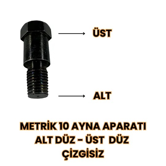 Honda Forza 250 Ayna Aparatı Adaptörü Siyah +10 +10 (10mm Düzden 10mm Düze) Honda Forza 250 Ayna Aparatı Adaptörü Siyah +10 +10 (10mm Düzden 10mm Düze)