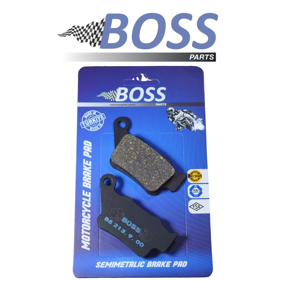 Bajaj Pulsar Ns200 2004-2024 Arka Fren Balatası Bsp213 Rs200 2009-2024 Yarı Sinterli