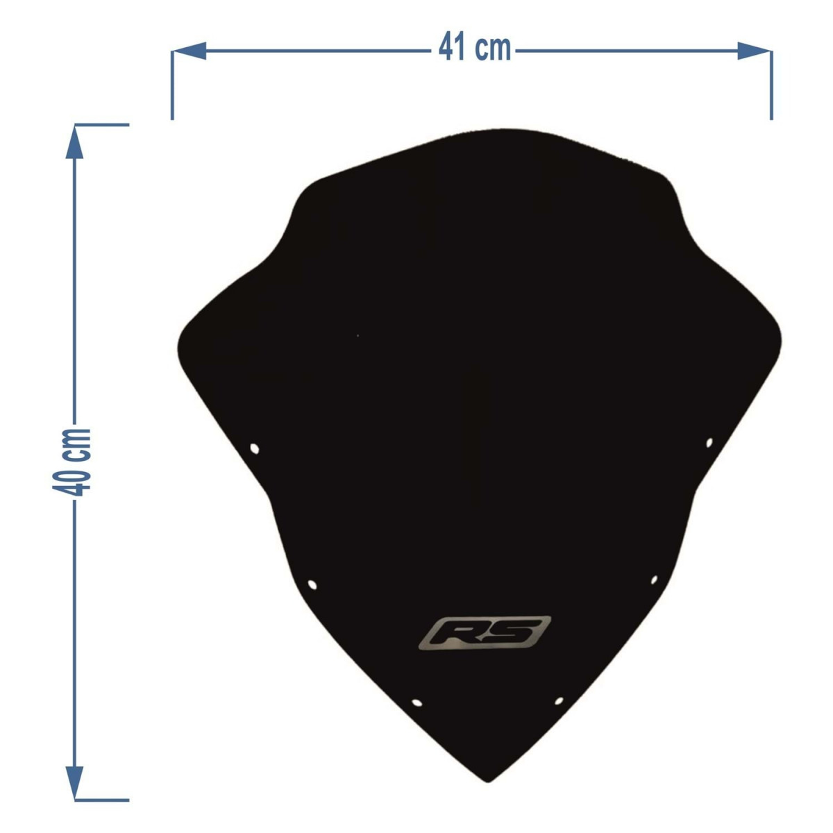 Bajaj Pulsar Rs200 Siperlik Camı Füme 40x41cm 4mm Bajaj Pulsar Rs200 Siperlik Camı Füme 40x41cm 4mm
