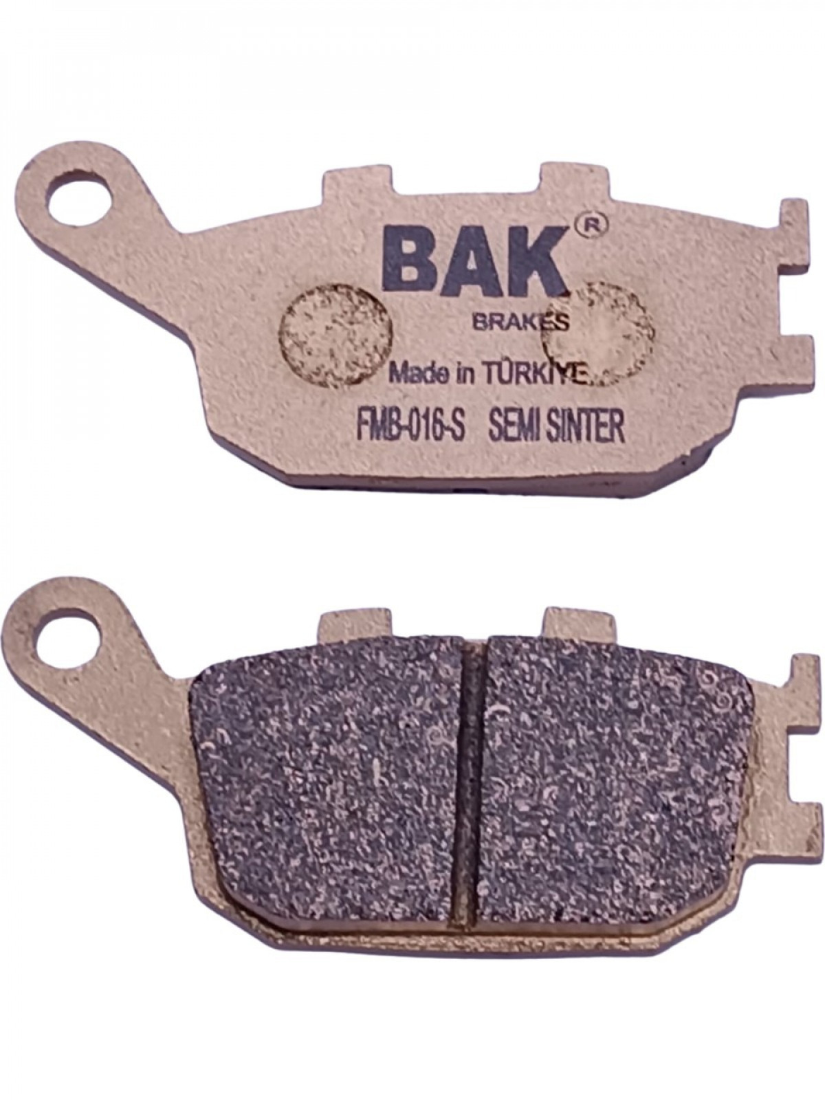 Bak Fren Balatası Organik Fmb 016 Honda Nc700 Nc750sx Cb Cbr Cbf600 Suzukı Dl 650 1000 V-strom Mt-07 Mt-09 Fz6 021 174