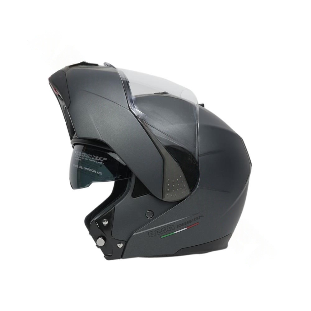 Beon Çene Açılır Kask Gri (b700 - B-shock)