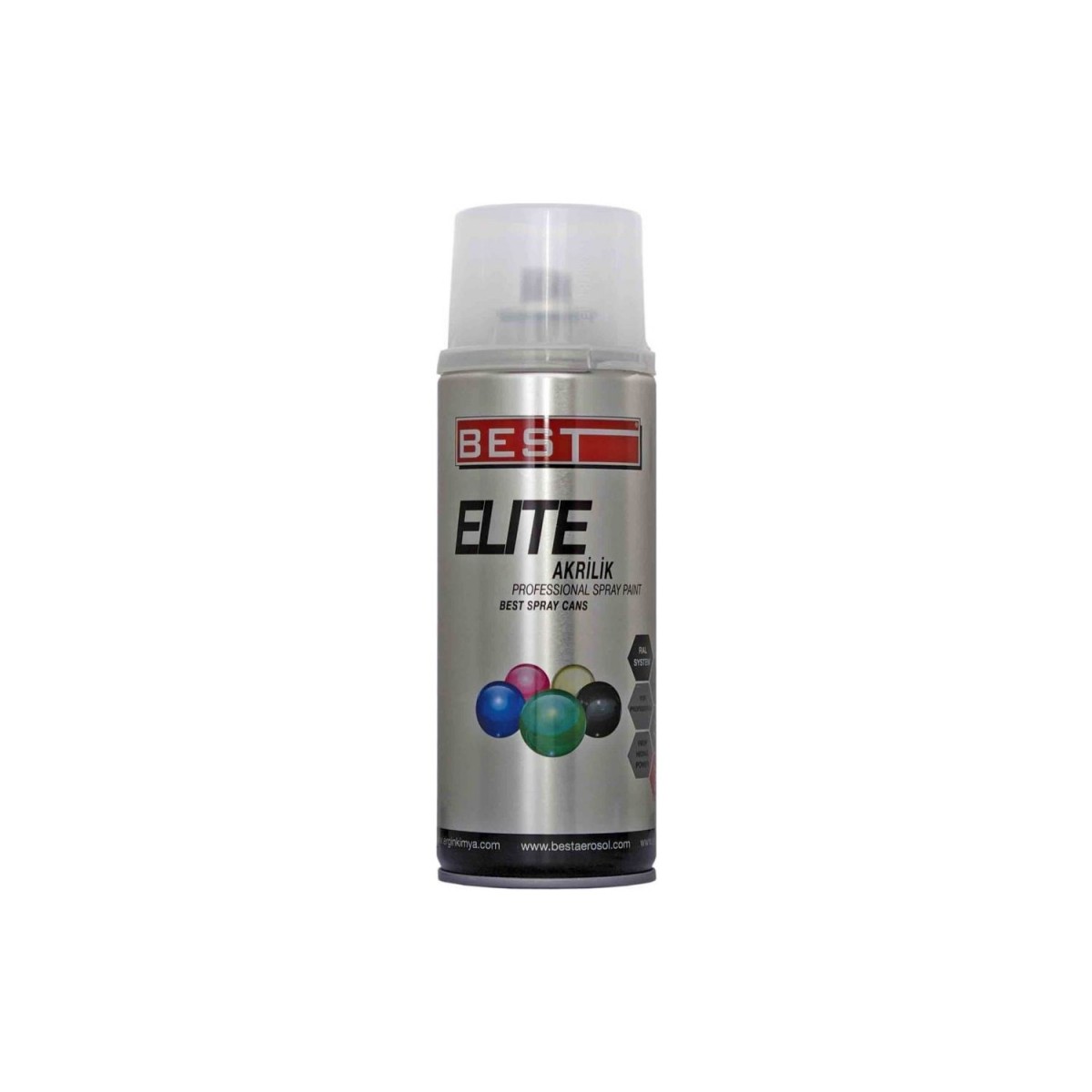 Best Sprey Boya Isı Gümüş Alüminyum 400ml Elıte