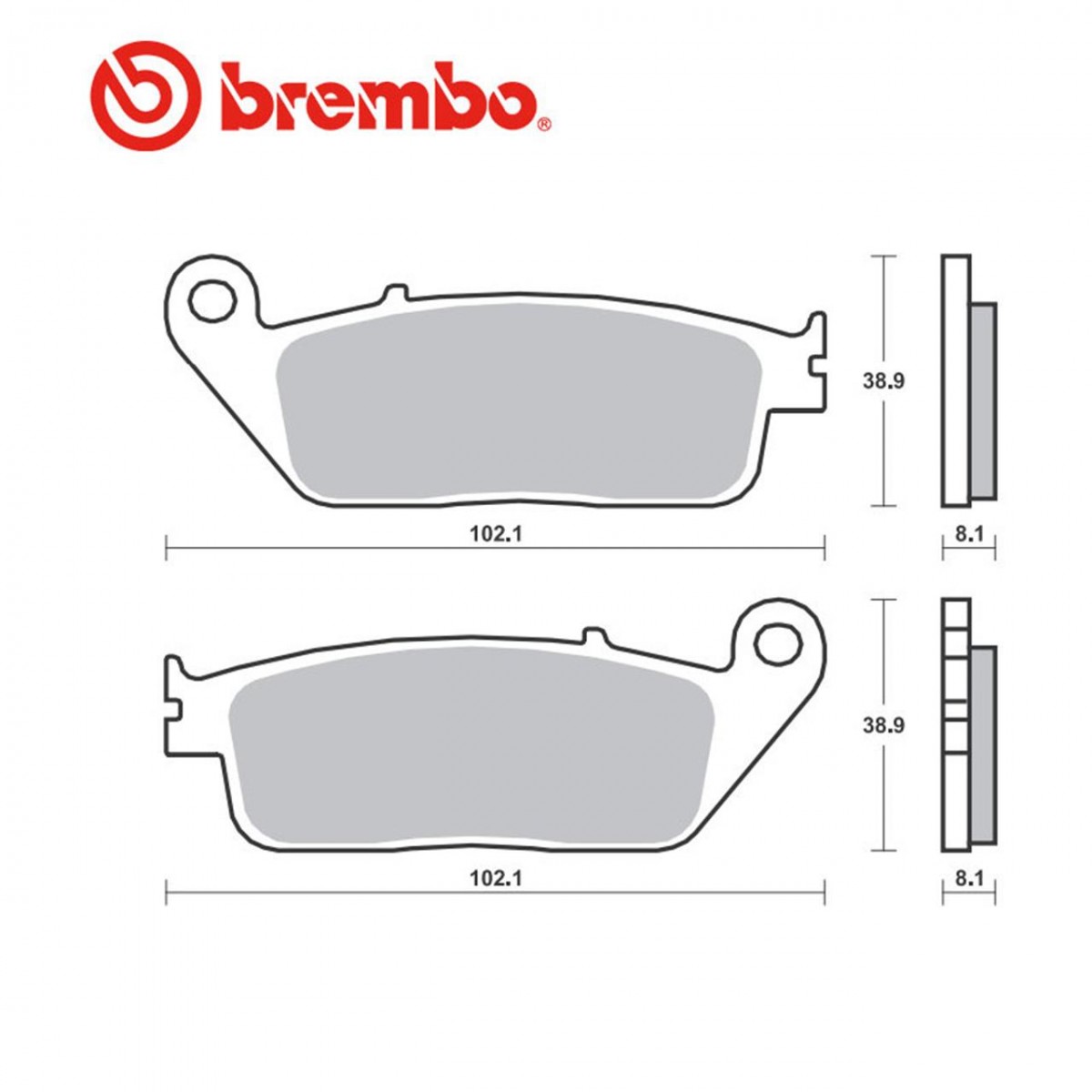 Brembo 07074 Fren Balatası Karbon Seramik Honda Cb 500f 2013-2019