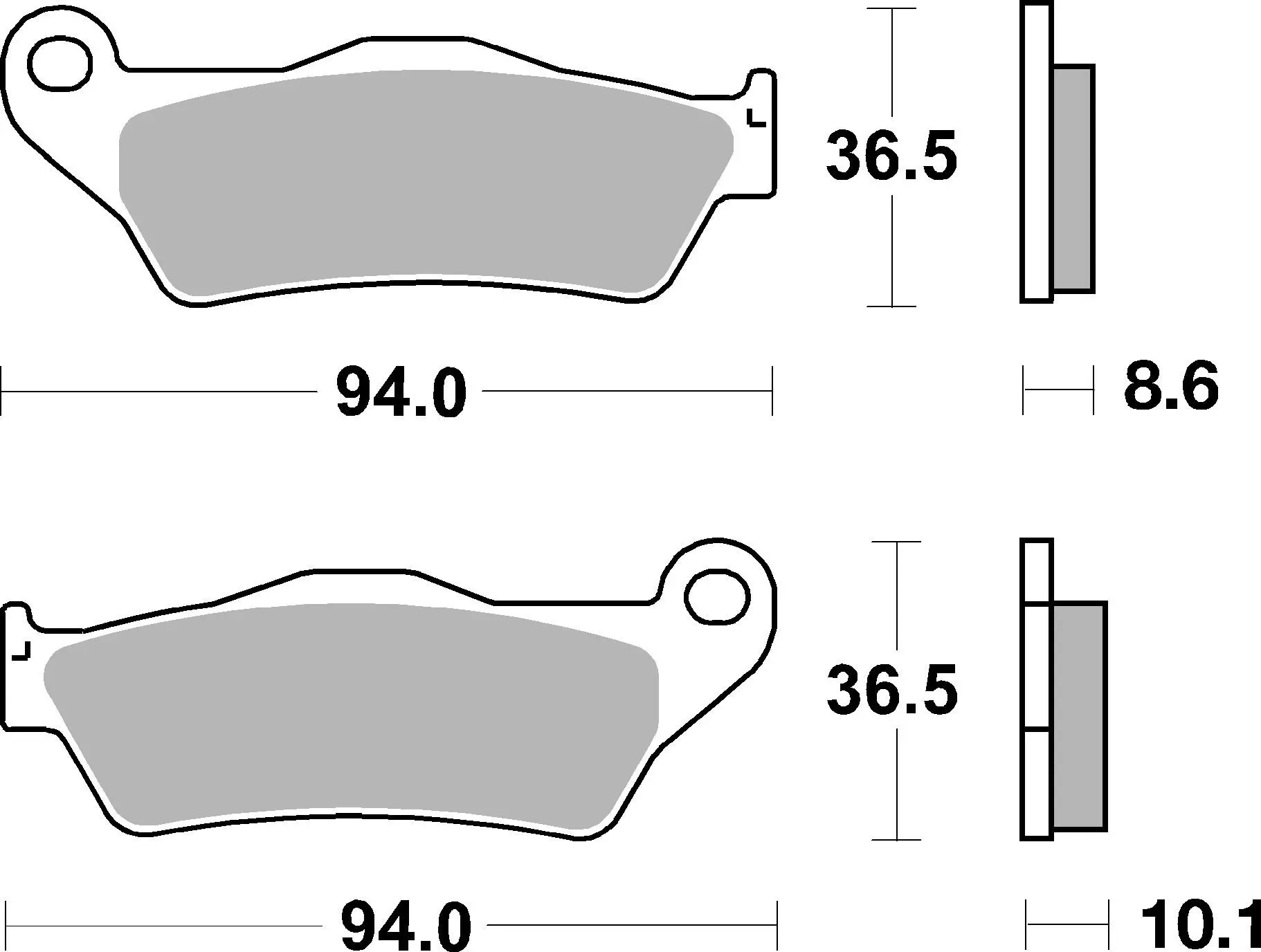 Brembo Fren Balatası Sinterli 07bb28sp Arka Bmw R850 1150 1200gs K1200 K1300 (292 - 363) Brembo Fren Balatası Sinterli 07bb28sp Arka Bmw R850 1150 1200gs K1200 K1300 (292 - 363)