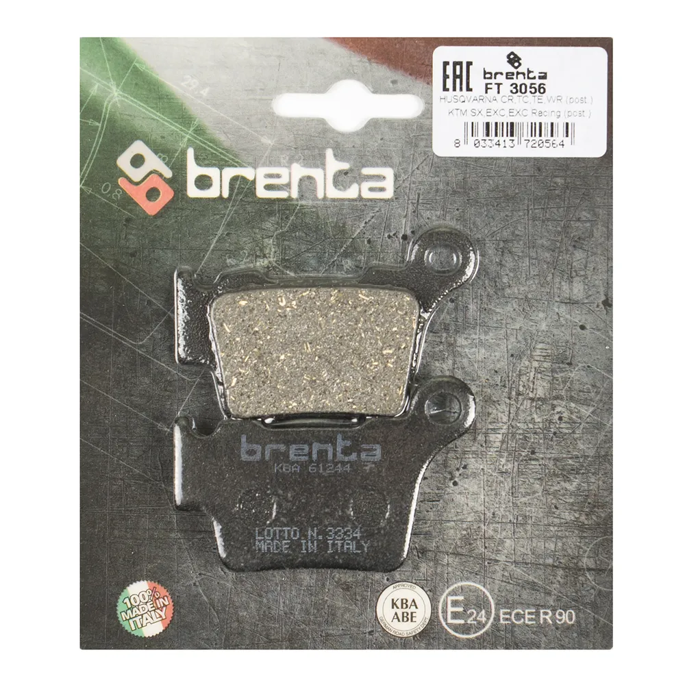 Brenta Organik Fren Balata Ft 3056 Ktm Exc 250 300 350 400 450 500 525 368 - 191