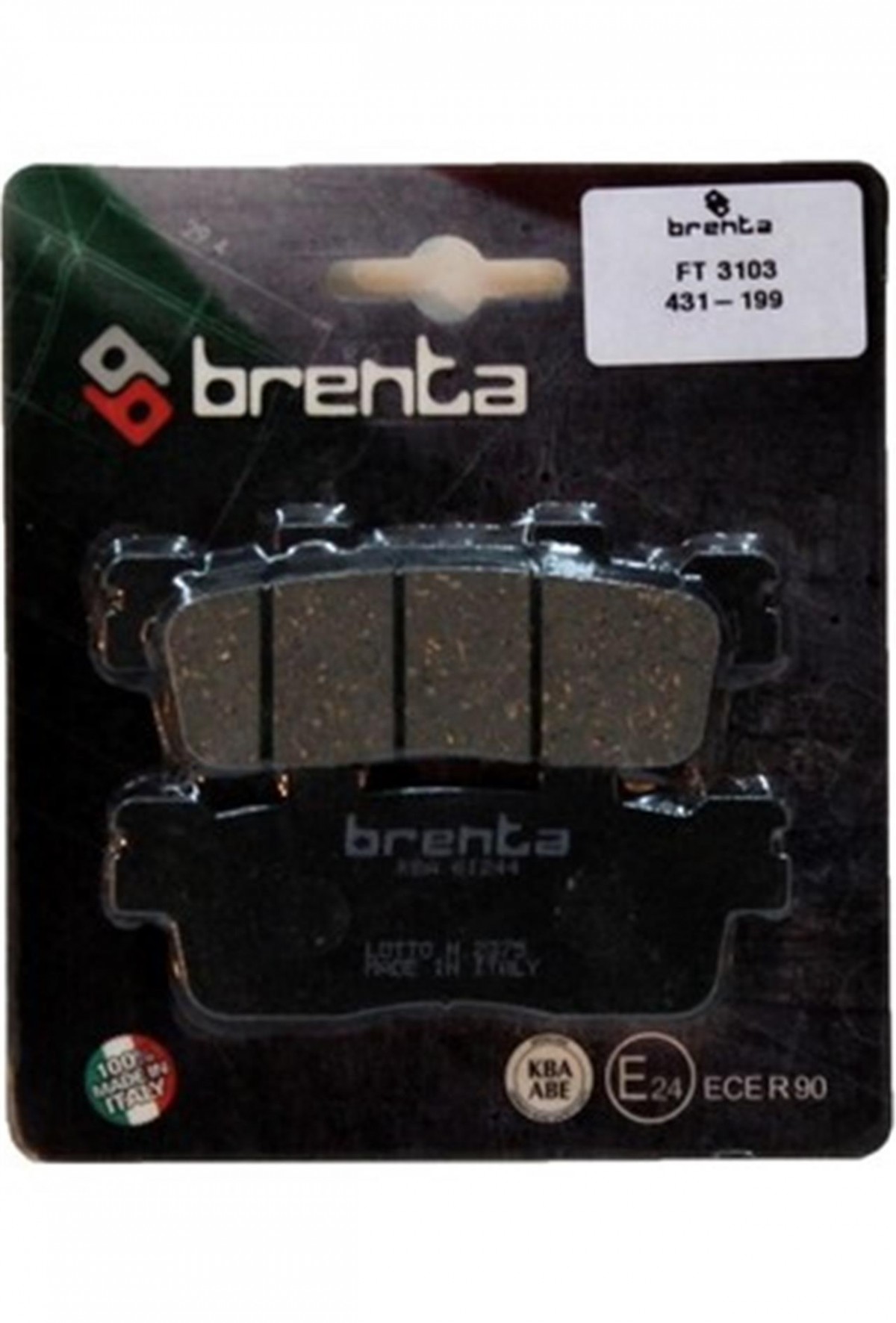 Brenta Organik Fren Balata Ft 3103 G1050 Arka Kymco People Downtown 200 300 İ Gtı (302 - 498)