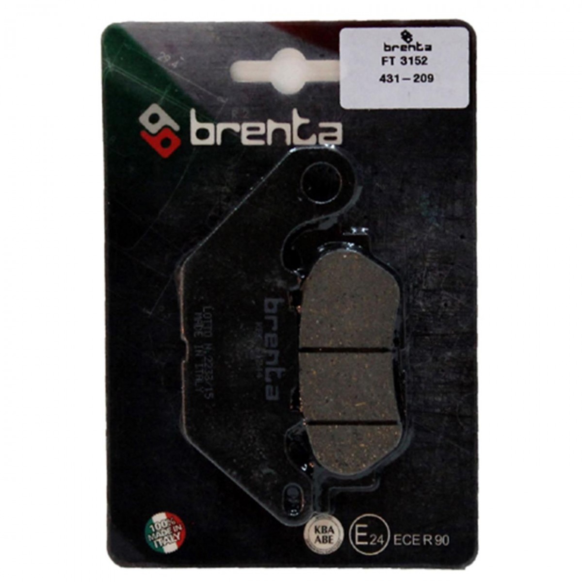 Brenta Organik Fren Balata Ft 3152 Arka Yamaha Nmax 125 155 Trıcıty 125 Delıght 115 Ön Ybr 125k Esd Cygnus L 264 464