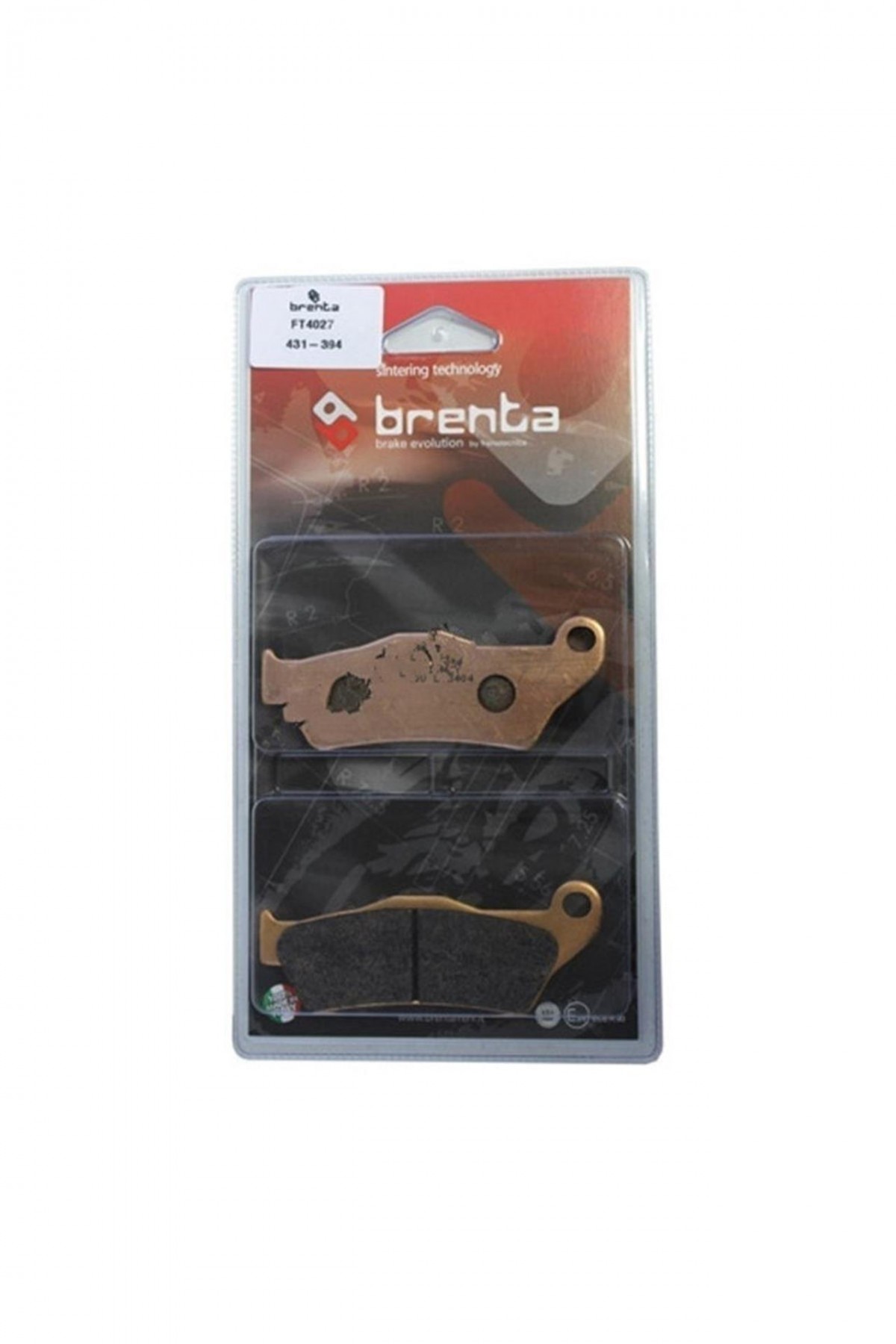 Brenta Sinter Metal Fren Balata Ft 4027 Ön Bajaj Pulsar Ns200 Dıscover Domınar 400 Bmw F750 F800 17-18 Yzf-r125 08-14 031 181