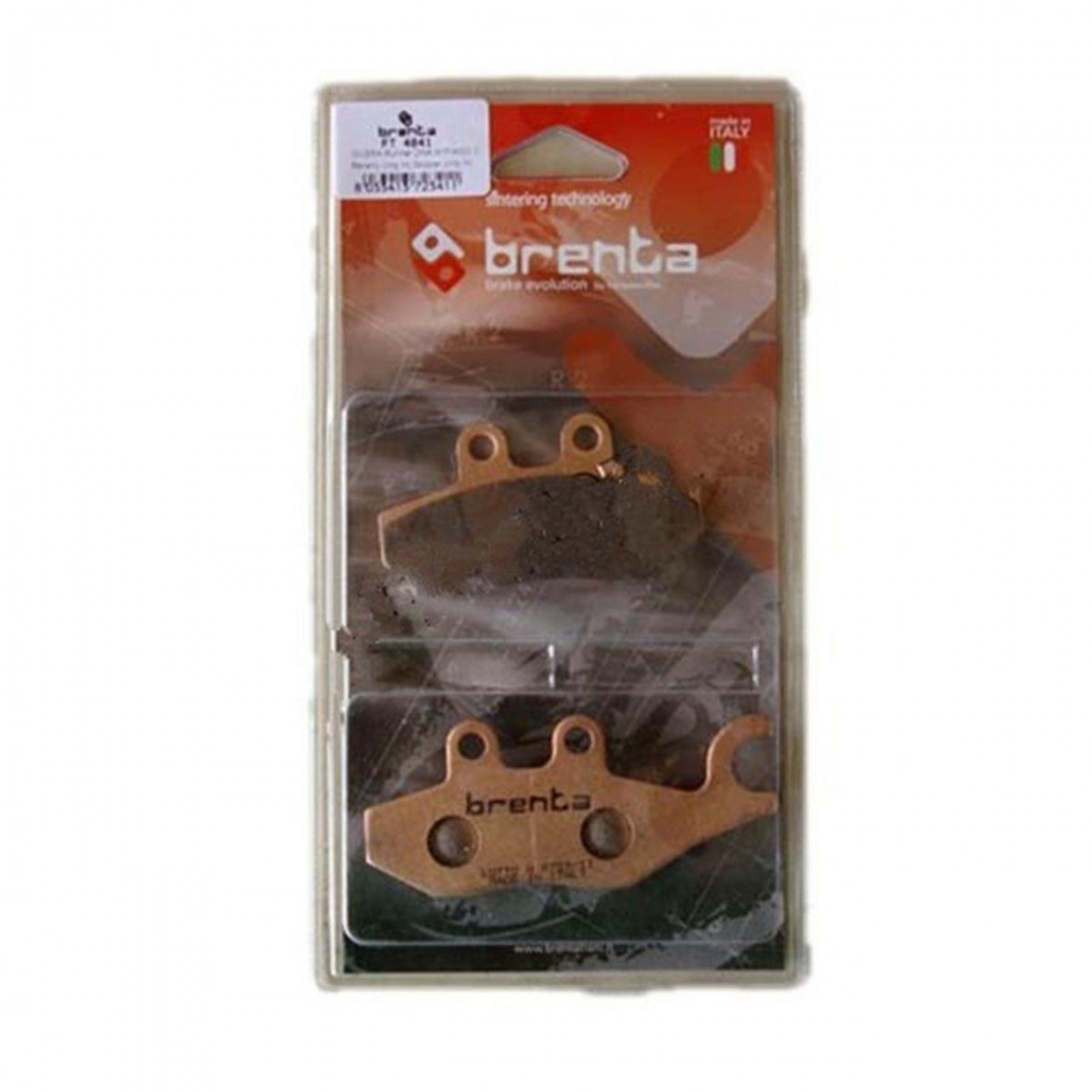 Brenta Sinter Metal Fren Balata Ft 4041 Ön Gılera Runner 200 St Pıaggıo Fly100 X7 X8 125 200 250 X9 250 Beverly 250 (293 - 353)