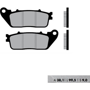 Brenta Sinter Metal Fren Balata Ft 4129 Arka Vfr800f X Xb Xf Vfr1200f Fa (277 - 488)