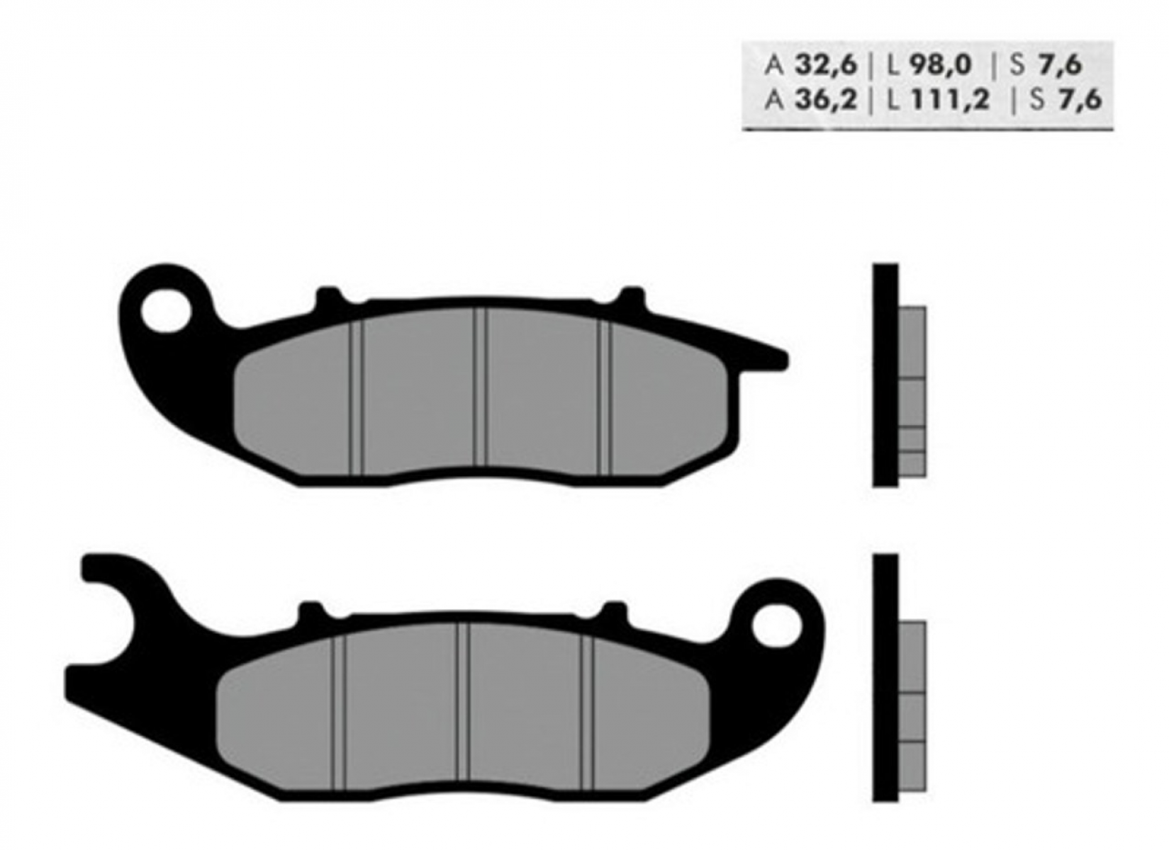 Brenta Sinter Metal Fren Balata Ft 4162 Honda Pcx 2021 Ön Crf250l Crf250ld Crf250me Supermoto Rmg Santa 125 14  (278 - 465)