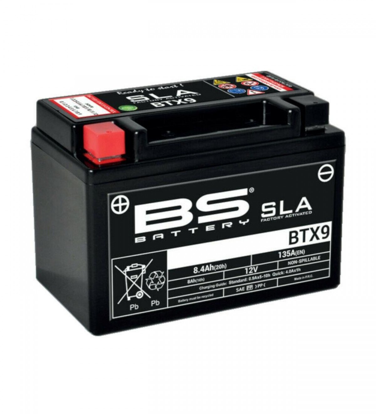 Bs Akü Sla (kuru) Btx9 12v8ah 2017-2021 Bmw G 310 Gs