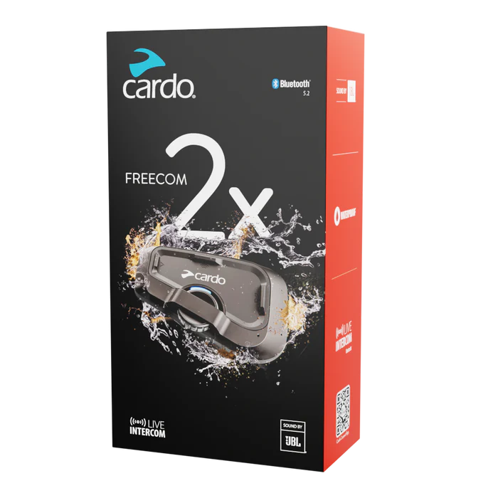 Cardo Freecom 2x Bluetooth Ve Intercom (tekli Paket)