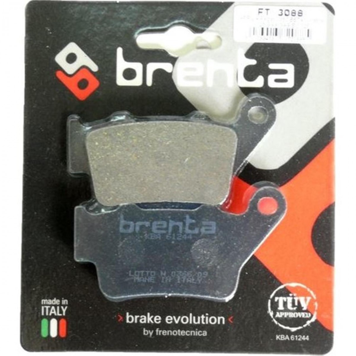 Cf Moto  Nk Efi 650cc 17-17 Arka Fren Balatası Brenta Organik