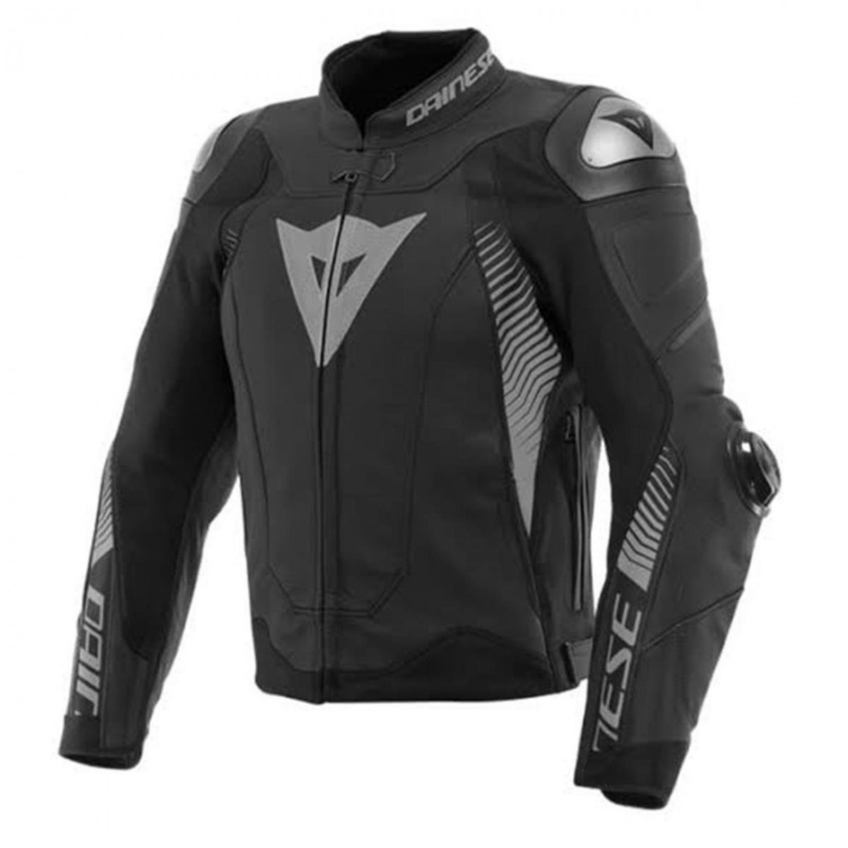 Daınese Super Speed 4 Deri Mont Siyah-gri