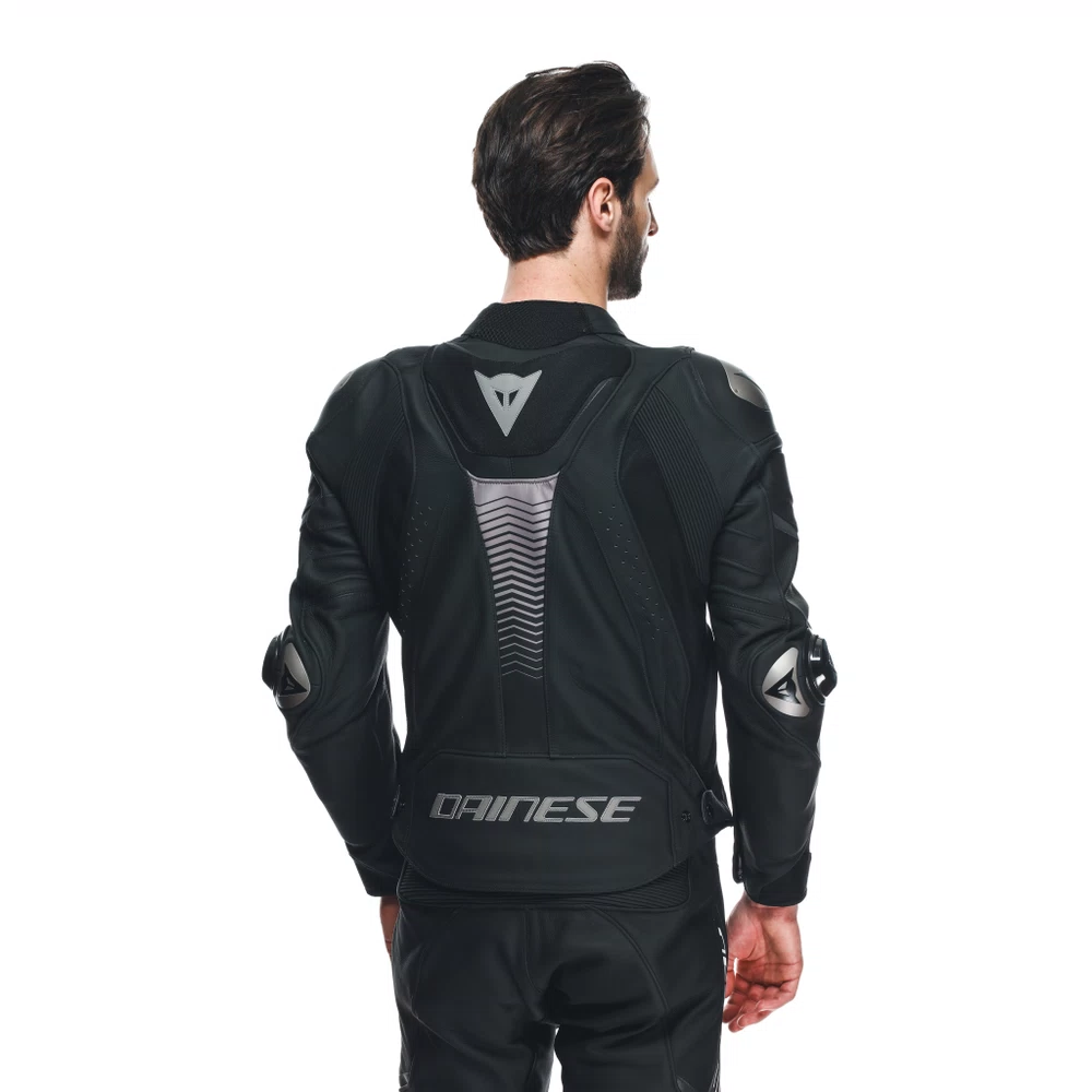 Daınese Super Speed 4 Deri Mont Siyah-gri