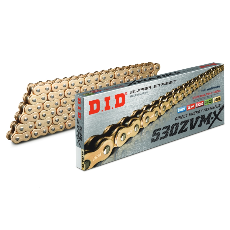 Dıd 530 Zvm-x Gold Zincir 530-114l X-rıng Dıd 530 Zvm-x Gold Zincir 530-114l X-rıng