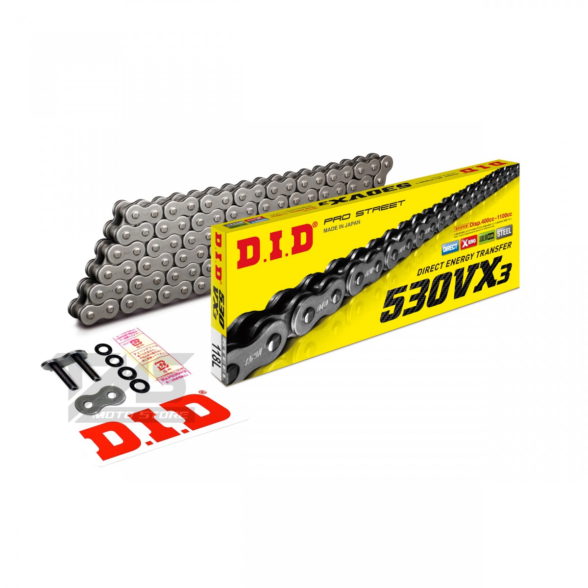 Dıd Çelik Zincir 530-118l Vx3 X-rıng Yamaha Mt-09 Tracer Cb 650r 2019-2024 Xl V Transalp 600 650 700 Ktm Adventure