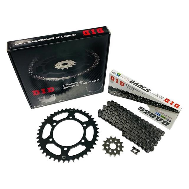 Dıd Zincir Dişli Seti O-rıng Çelik Yamaha Yzf-r25 2015-2024 Mt-25 520vo 112l Jtr486-43 1wde746