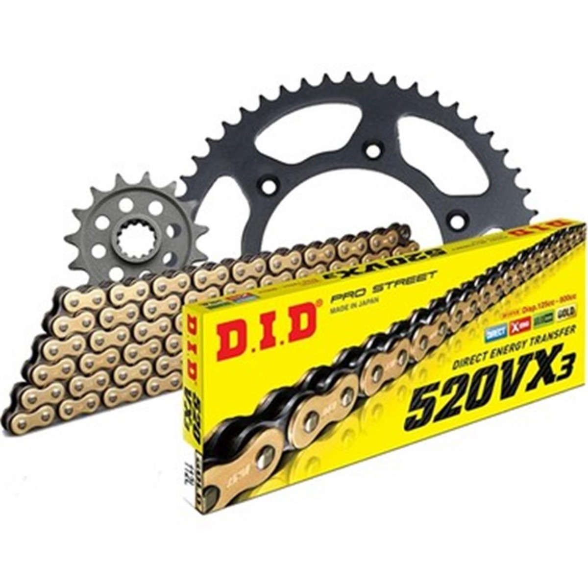 Dıd Gold Zincir Dişli Seti 520vx Honda Nc750x 2021-2022 16t 43t 114l